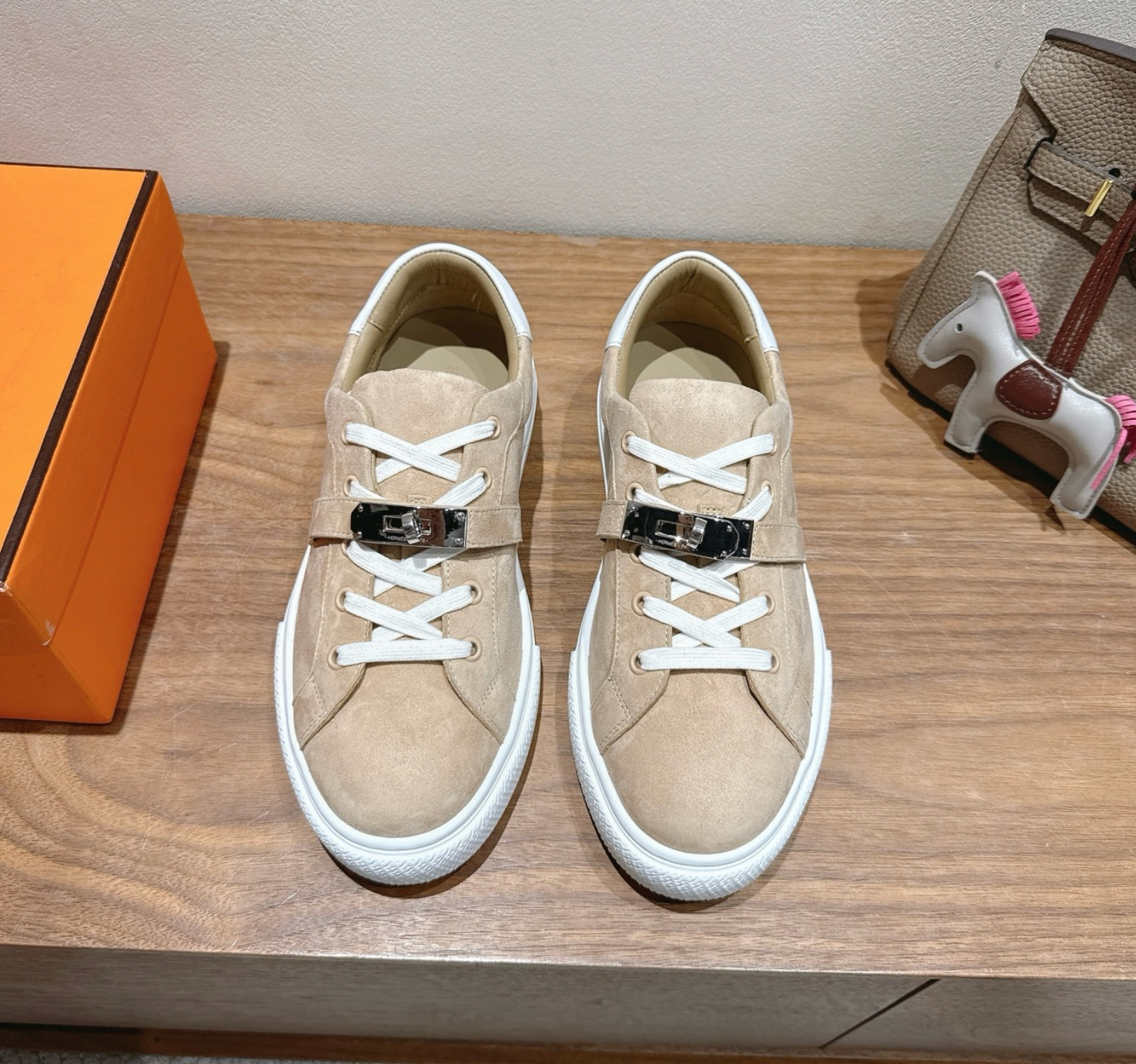 Hermès Day Beige Sneaker