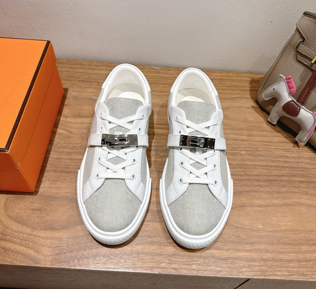 Hermès Day Grey/White Sneaker