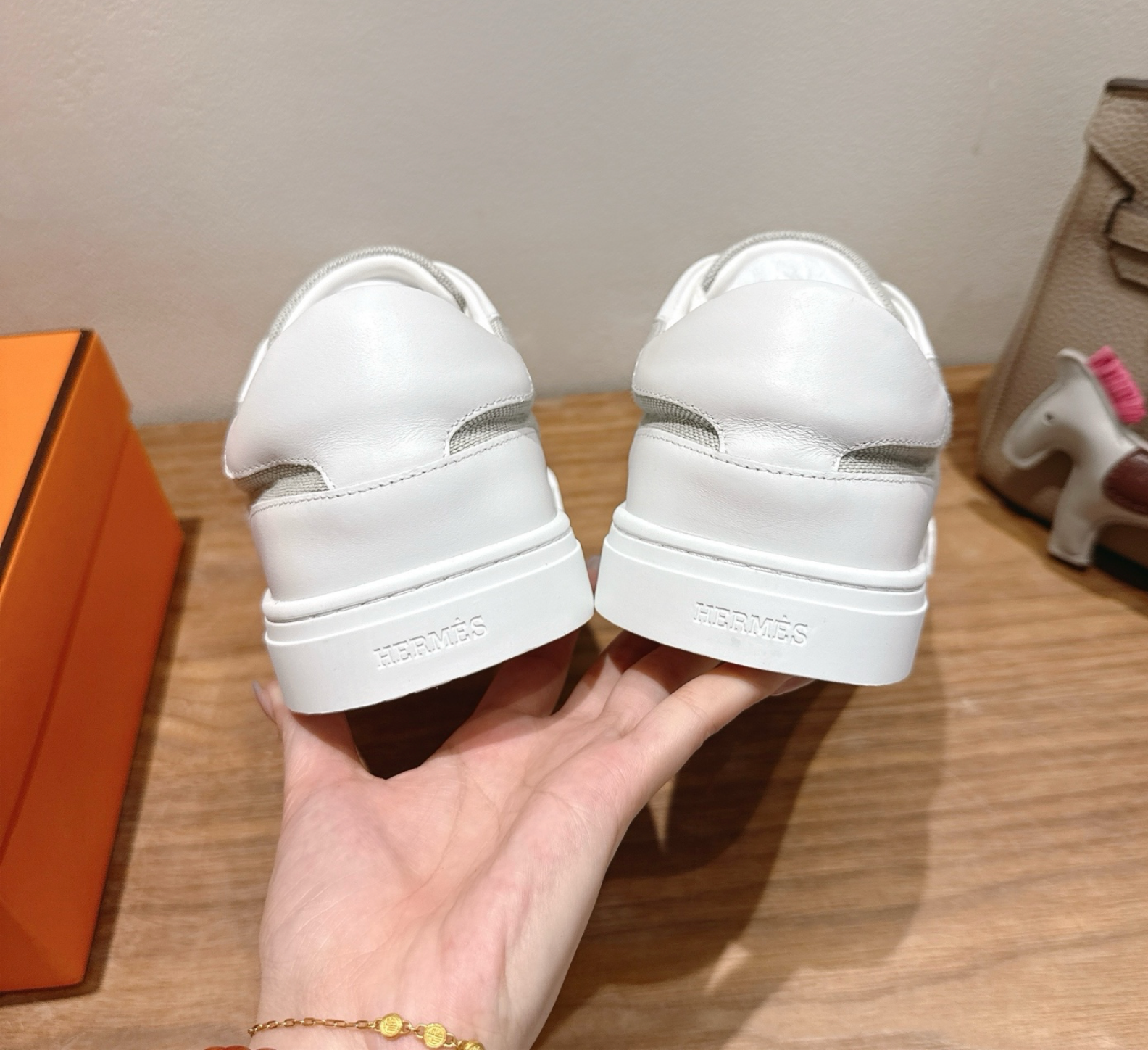 Hermès Day Grey/White Sneaker