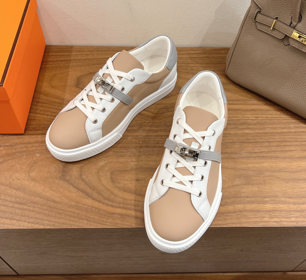 Hermès Day Beige/Grey Sneaker