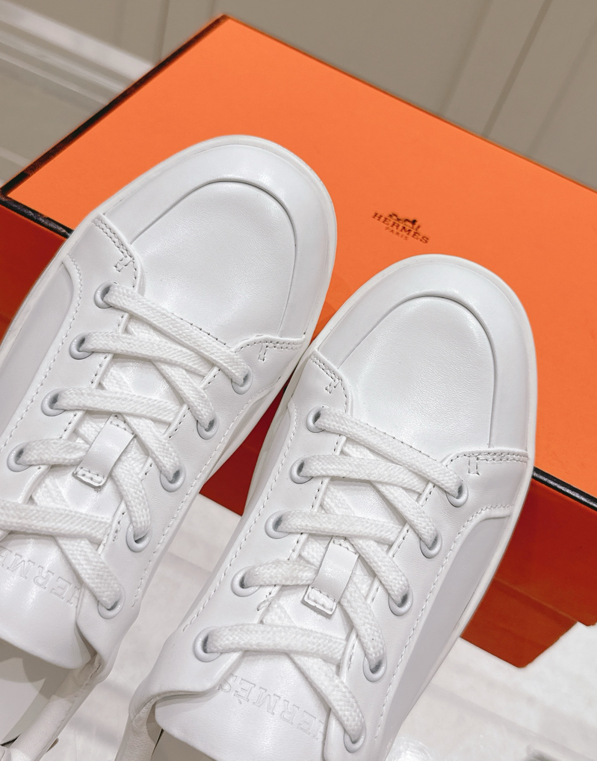 Hermès Kid White Sneaker