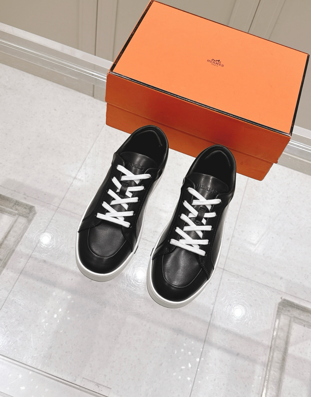 Hermès Kid Black Sneaker