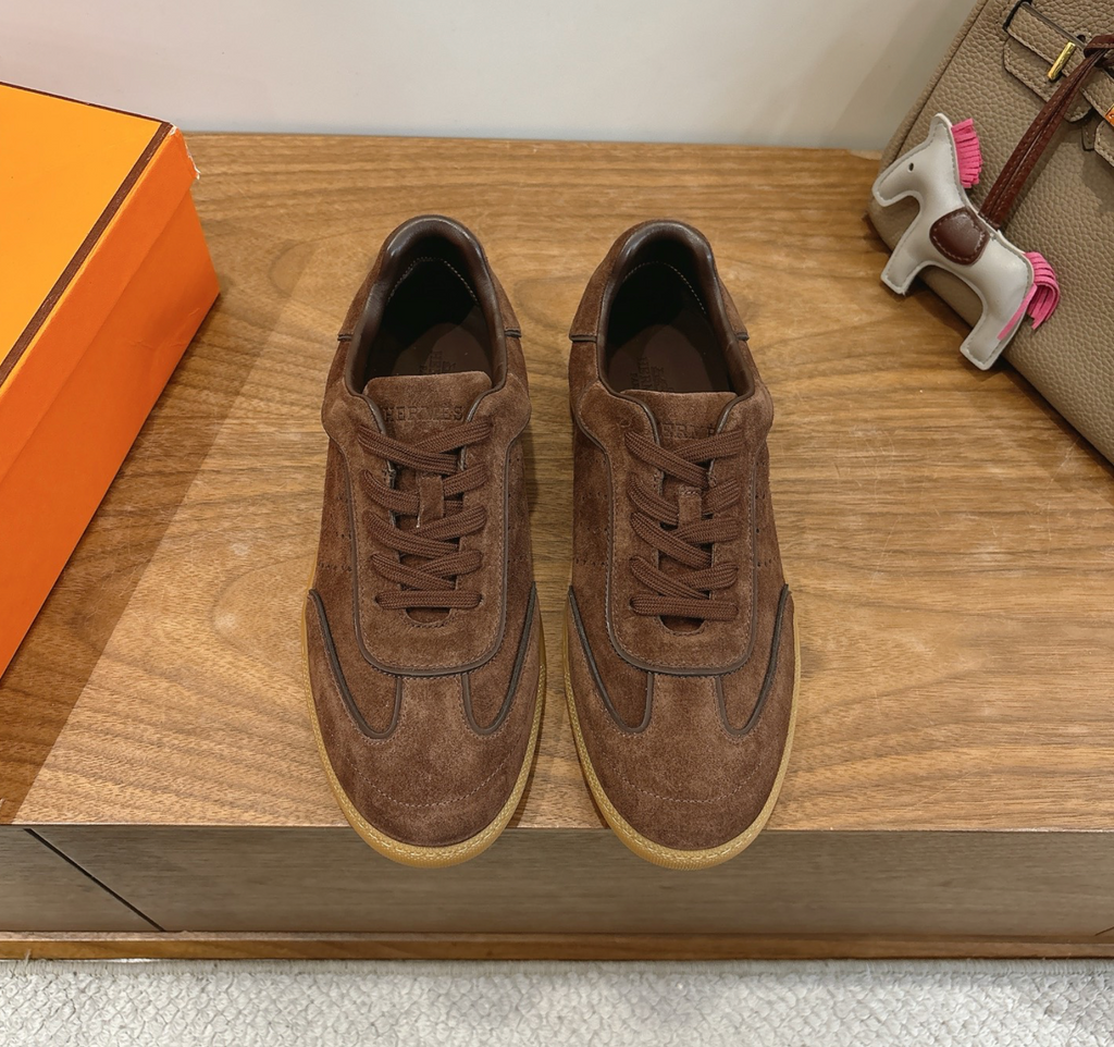 Hermès Mocha Match Sneaker