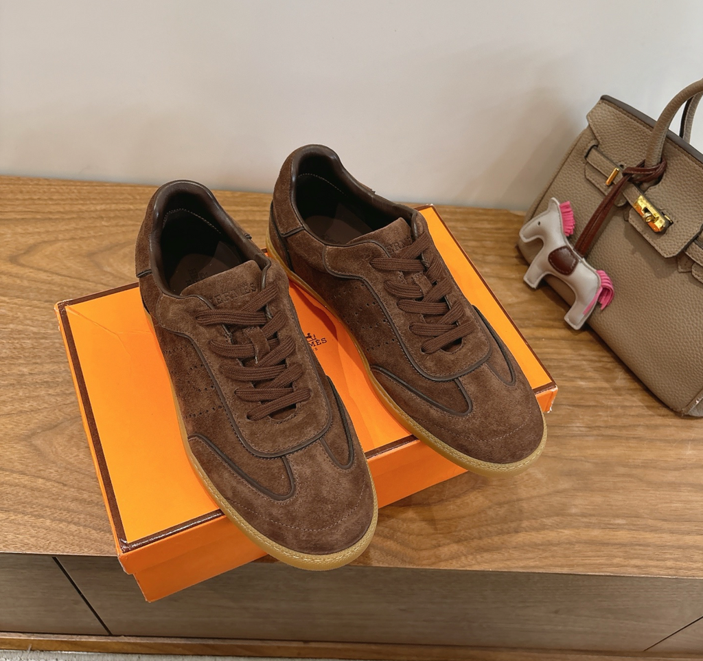 Hermès Mocha Match Sneaker