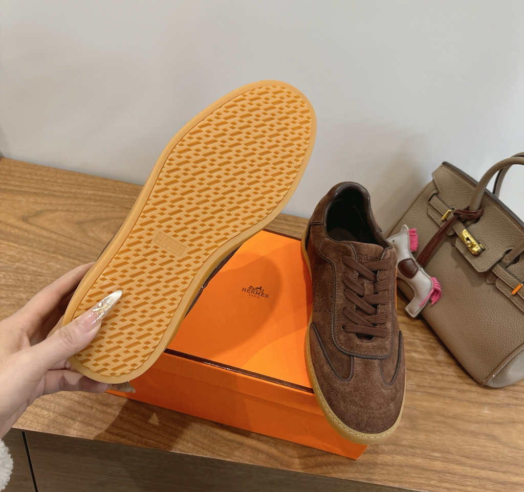 Hermès Mocha Match Sneaker