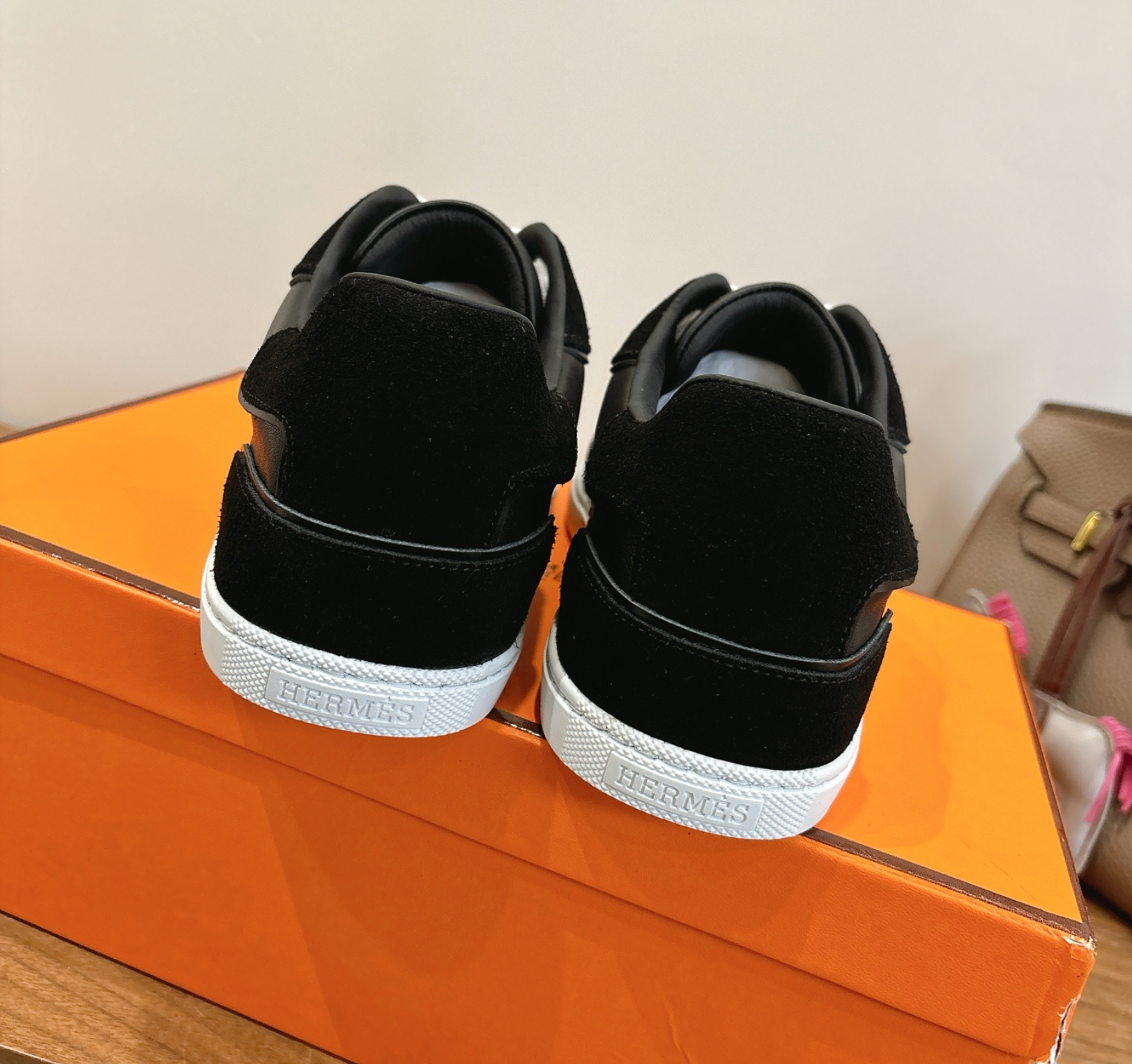 Hermès Black Match Sneaker