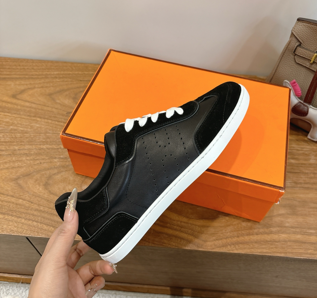 Hermès Black Match Sneaker