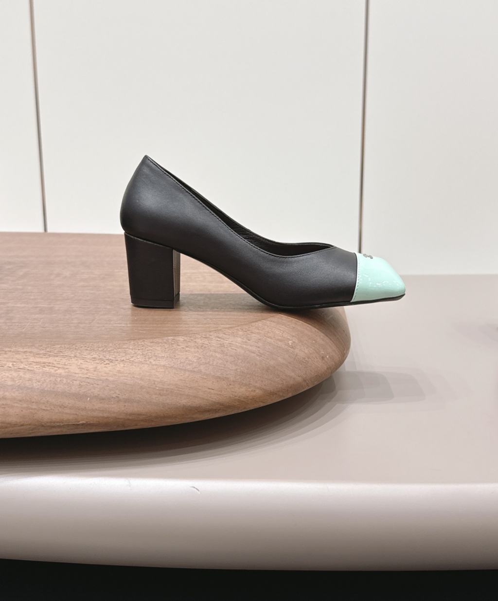 CHANEL Black & Green pumps '26 Heels