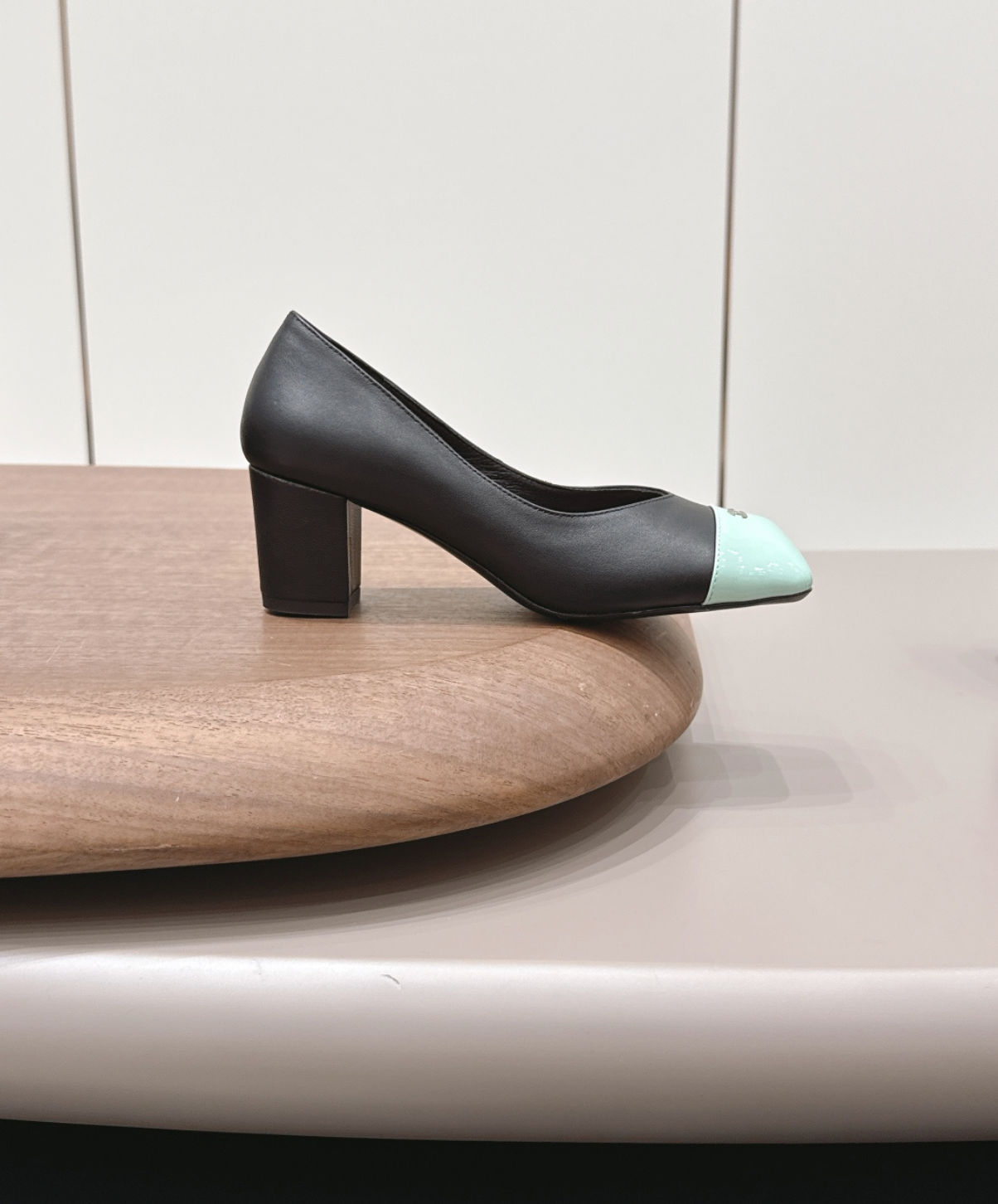 CHANEL Black & Green pumps '26 Heels