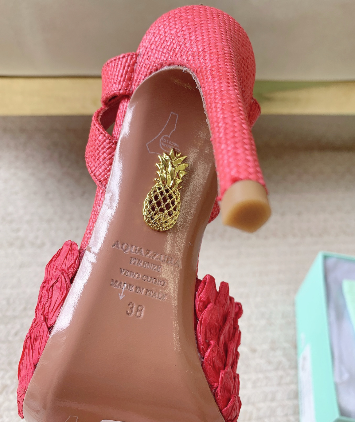AQUAZZURA Rio Flirt Sandal 105