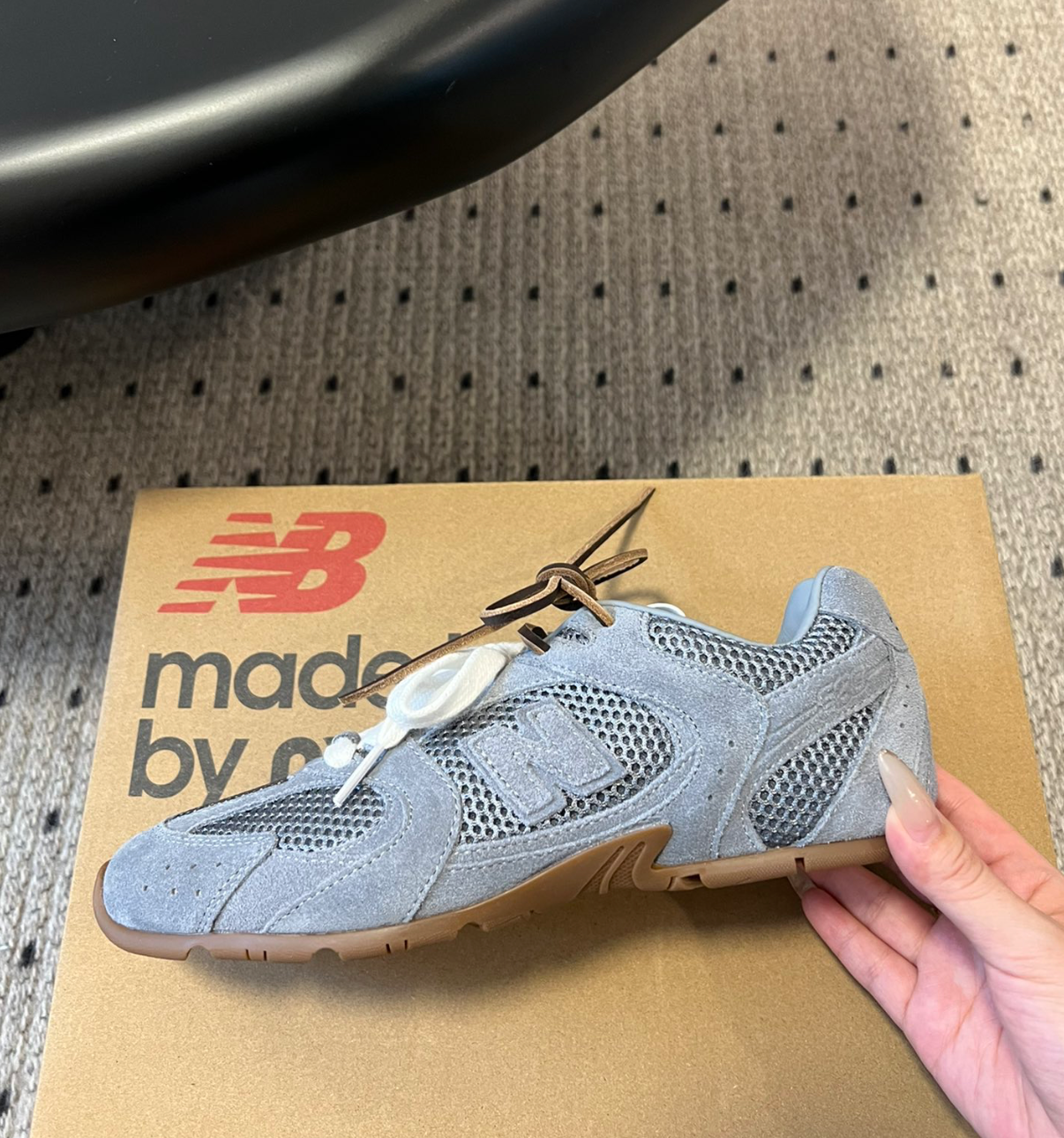 MIU MIU X New Balance 530 Sl Mesh Periwinkle Blue Sneakers