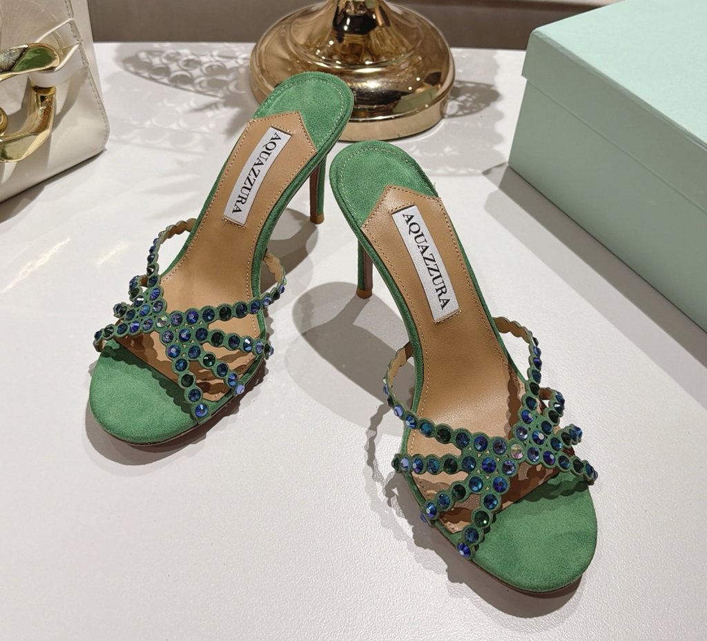 Tequila Mule Suede Green 85