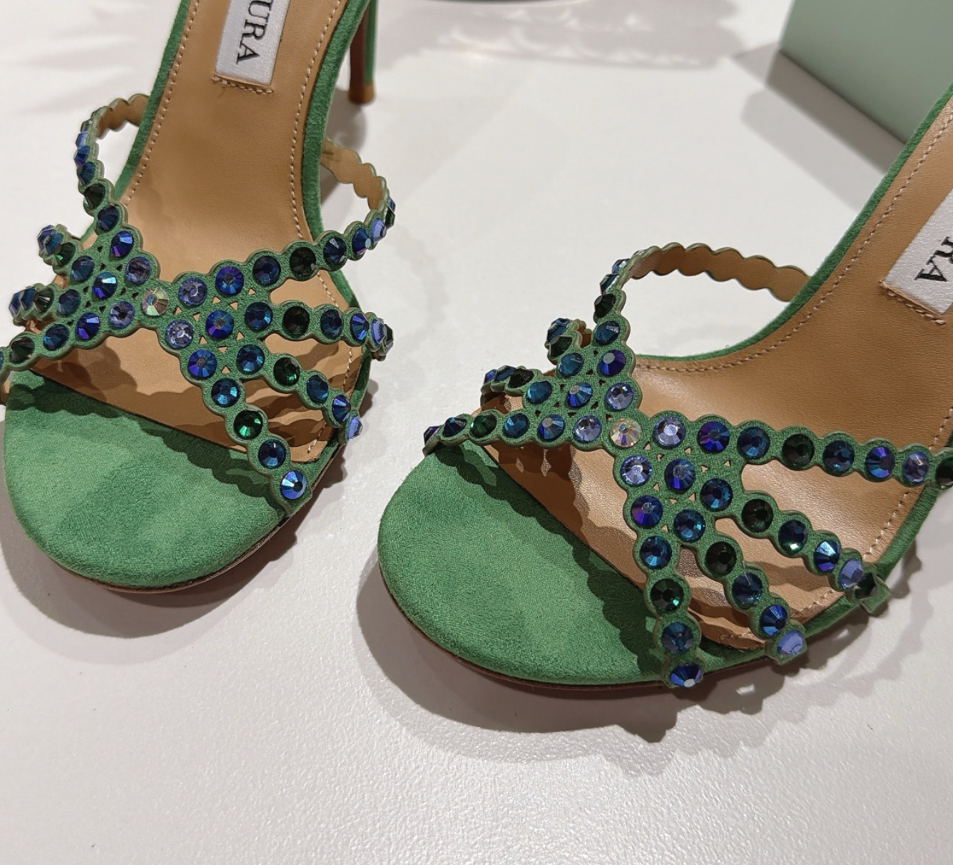 Tequila Mule Suede Green 85