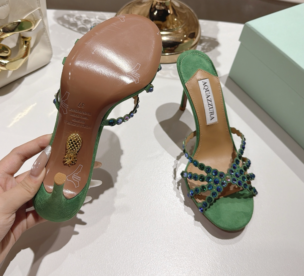 Tequila Mule Suede Green 85
