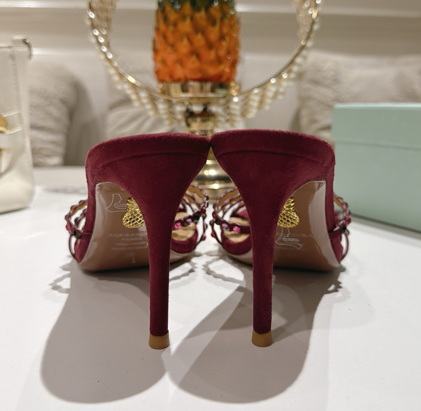 Tequila Mule Suede Burgundy 85