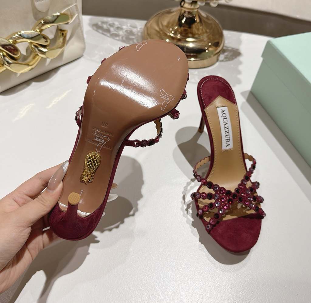 Tequila Mule Suede Burgundy 85