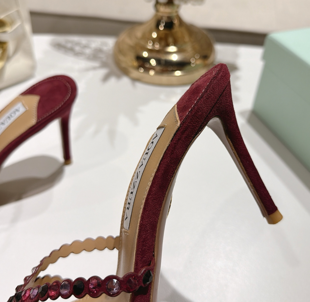 Tequila Mule Suede Burgundy 85