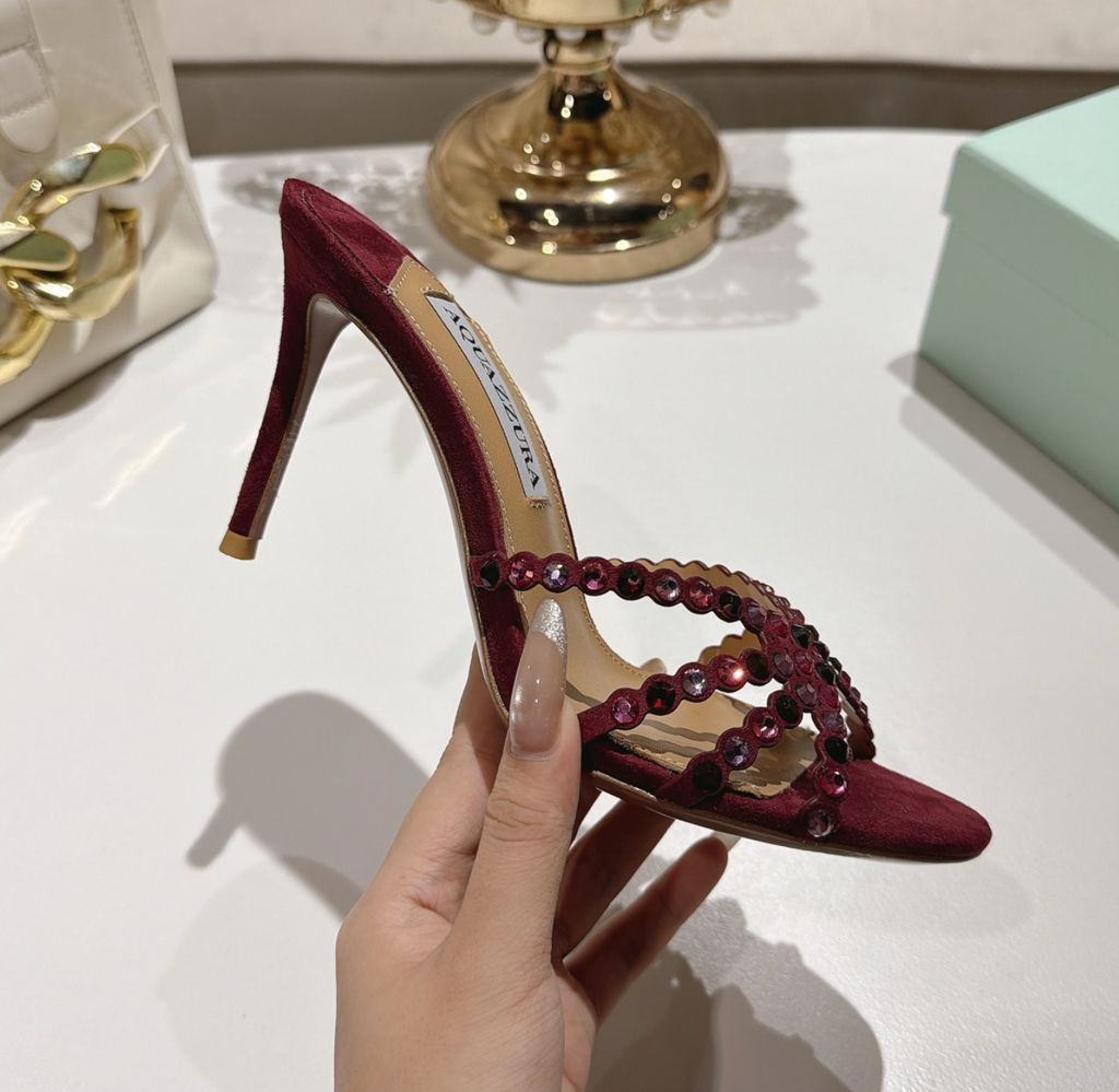 Tequila Mule Suede Burgundy 85