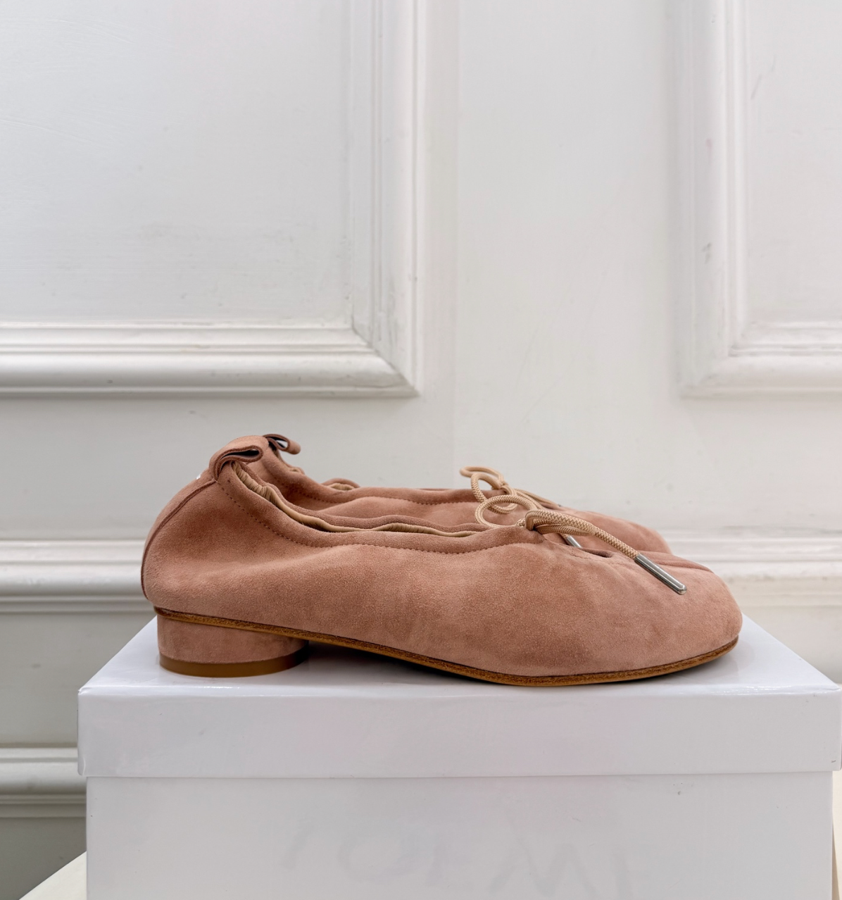  Maison Margiela ROSALINDA BAREFOOT SUEDE ballet flat