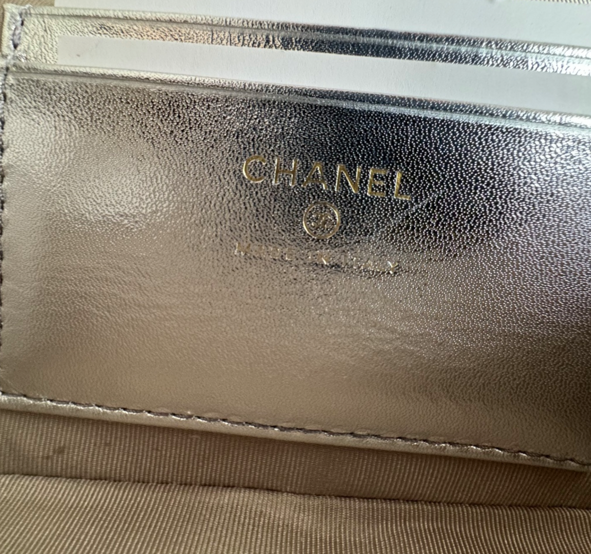  Chanel Top Handle Long Vanity Case