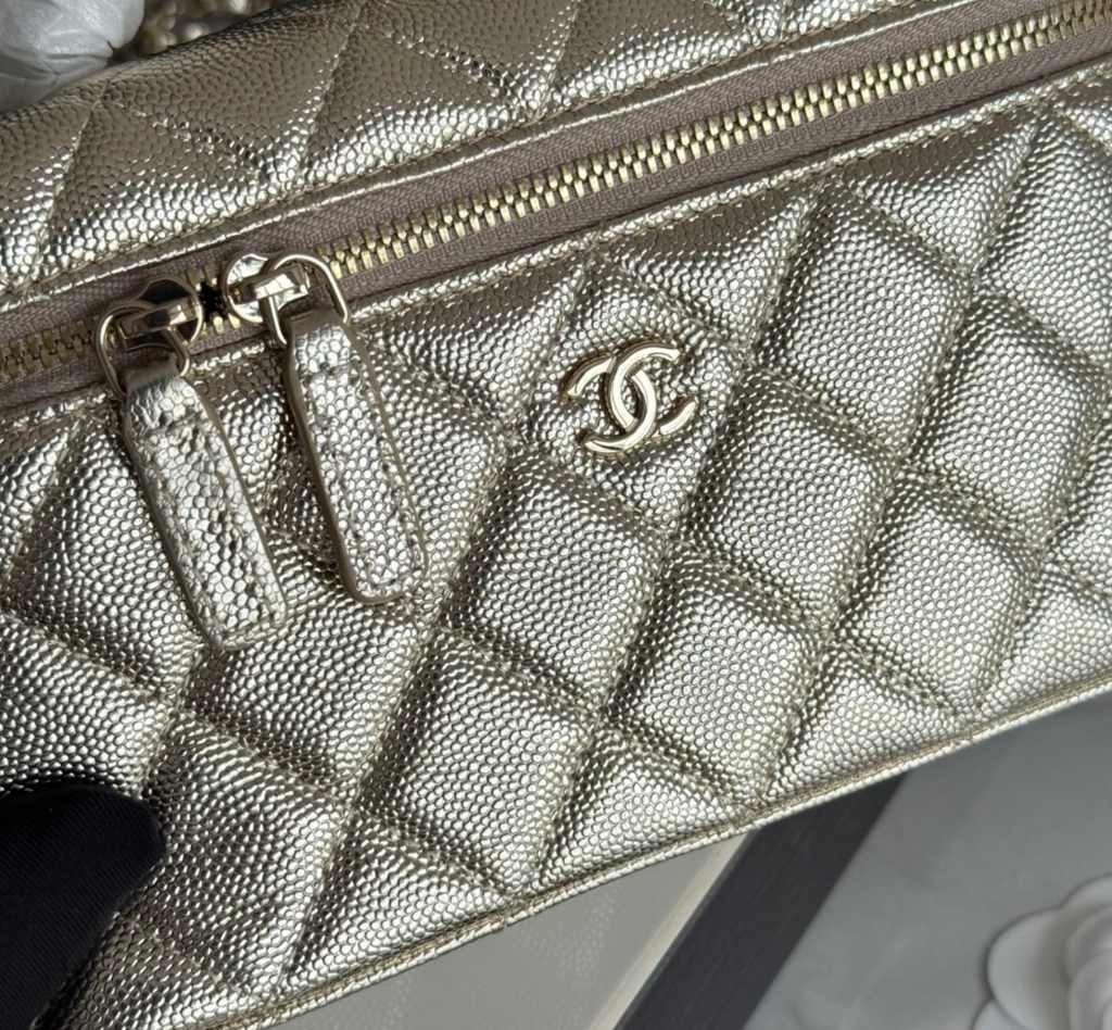  Chanel Top Handle Long Vanity Case