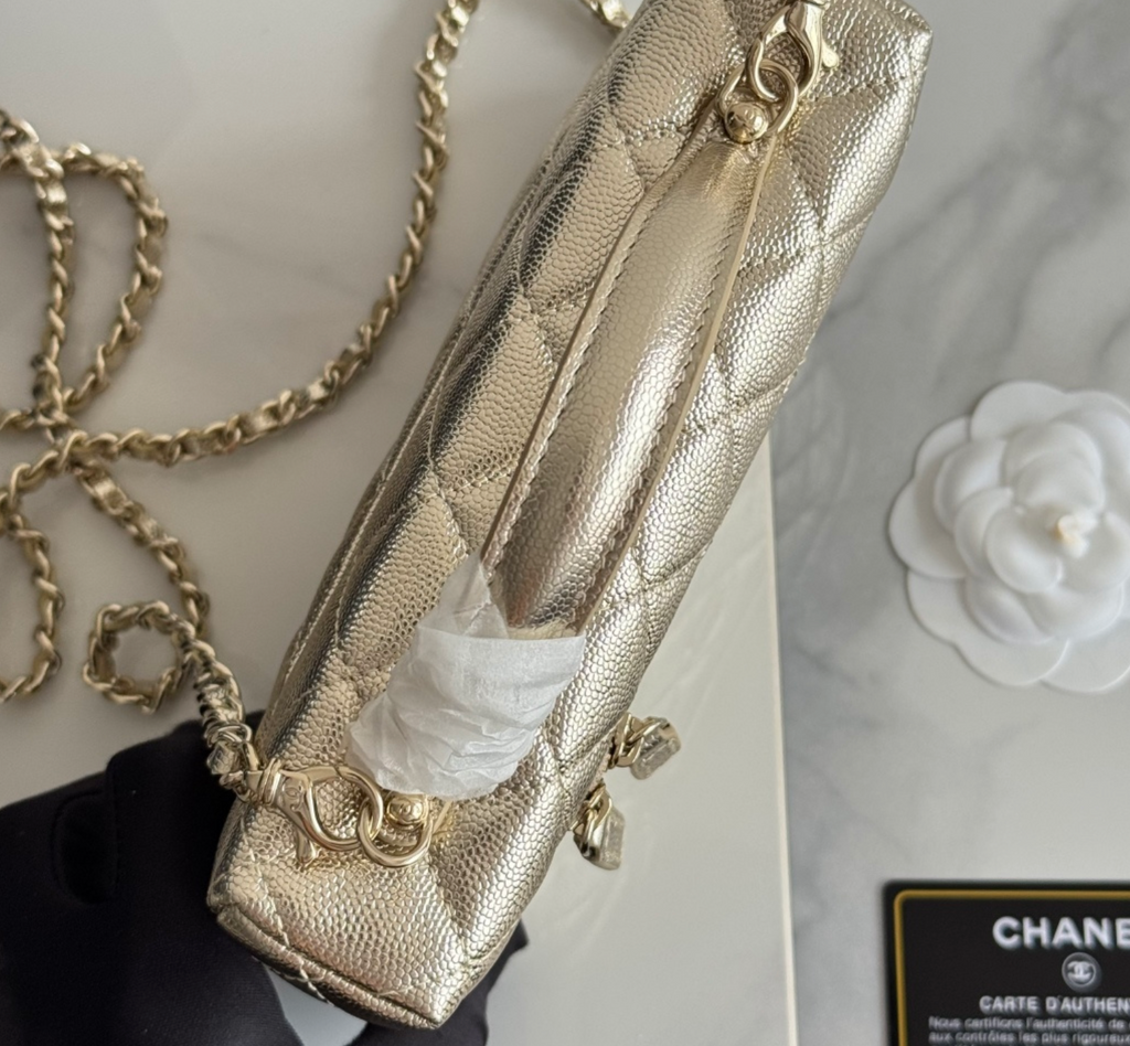  Chanel Top Handle Long Vanity Case