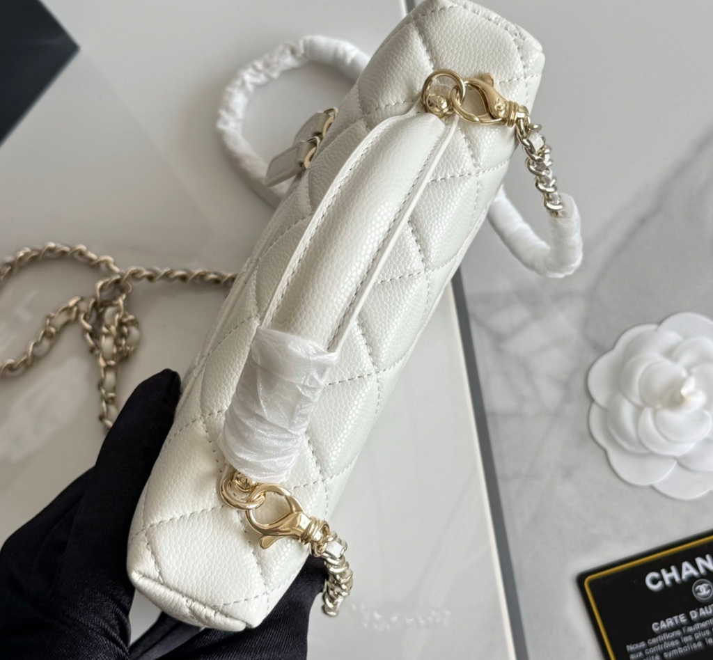  Chanel Top Handle Long Vanity Case