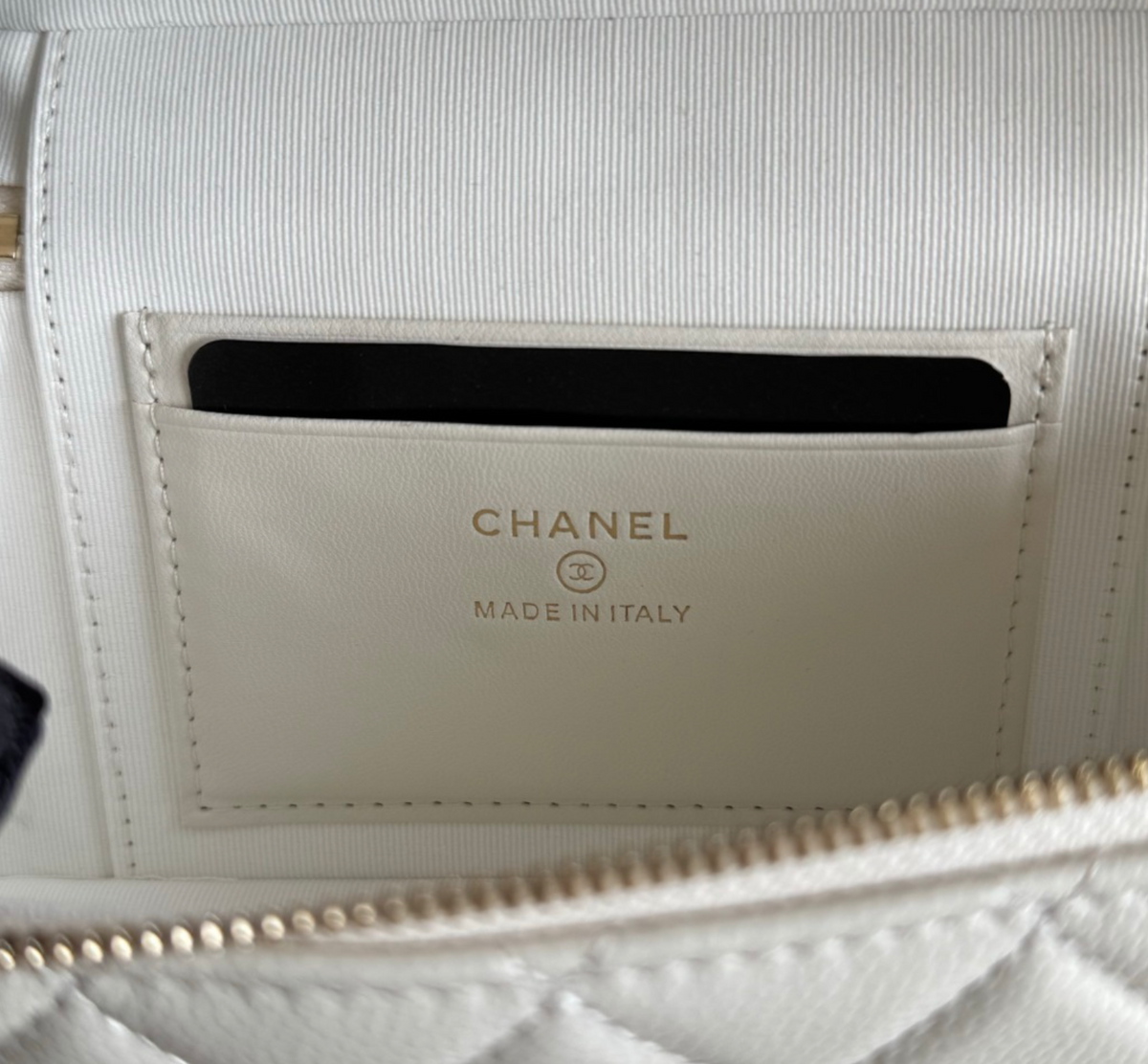  Chanel Top Handle Long Vanity Case