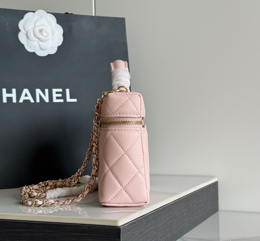  Chanel Top Handle Long Vanity Case