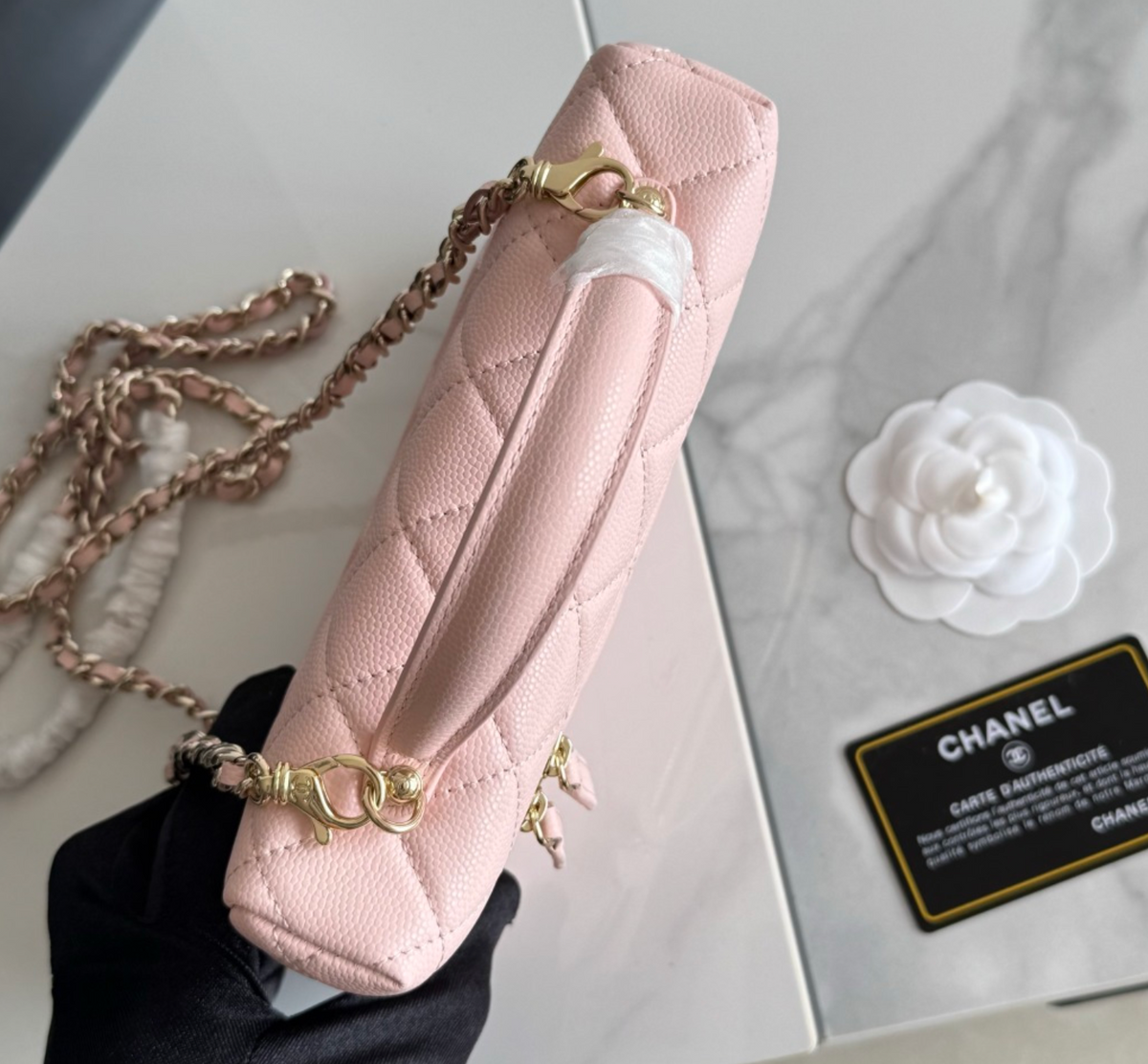  Chanel Top Handle Long Vanity Case