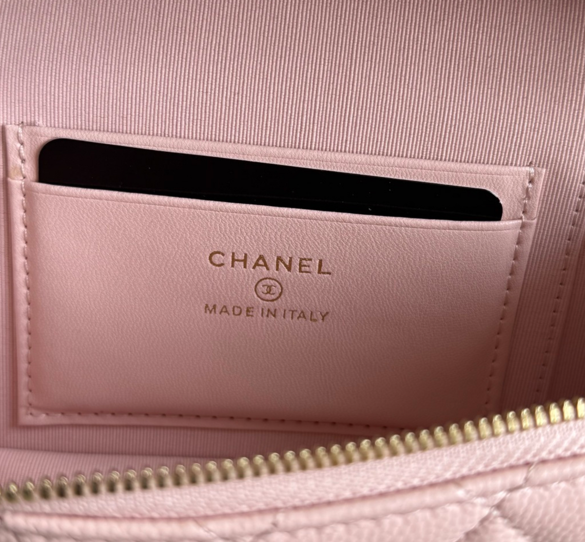  Chanel Top Handle Long Vanity Case