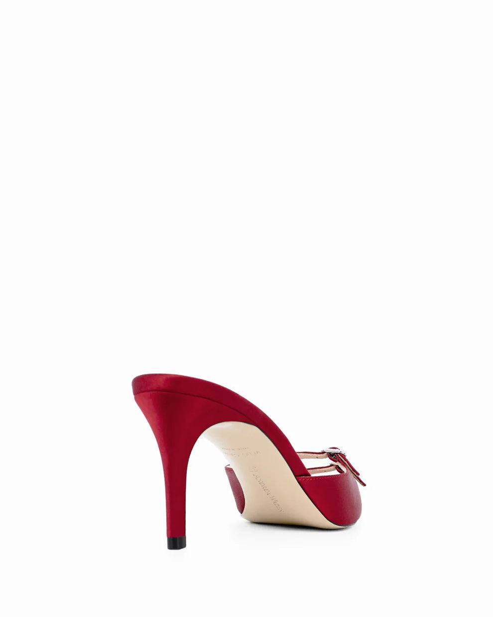 AW Carol Satin Heeled 95 Mules