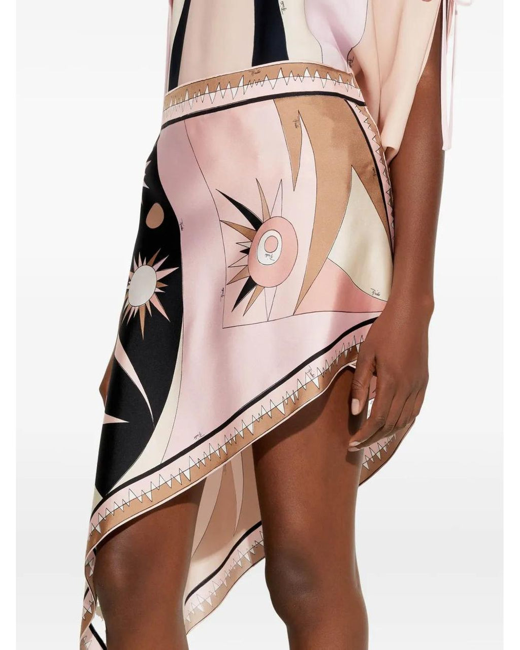 PUCCI Solar Mirage Halter Skirt Set