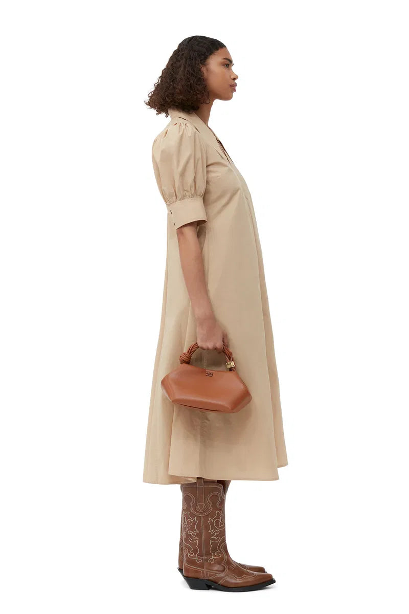 GANNI Caramel Small Bou Bag