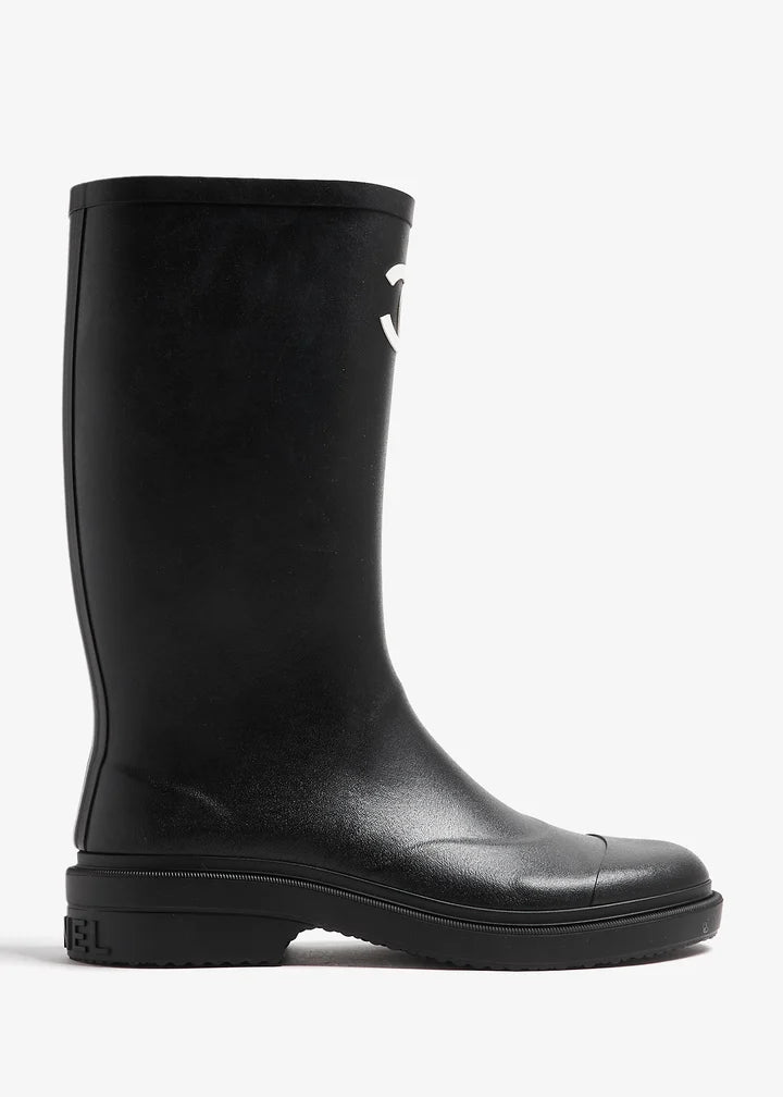 CHANEL RAIN BOOTS