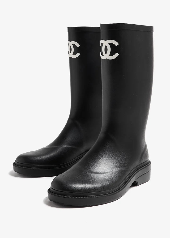 CHANEL RAIN BOOTS